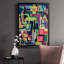Couleurs connectées I, reproduction encadrée de qualité supérieure - prête à être accrochée-794719682-794719709-801863666