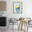 Toile flottante encadrée, "Geometric Sardines Can" par Grace Popp-775769124-775769122
