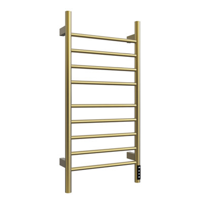 Wall Mount Electric Towel Warmer 9 Bars Heated Towel Rack