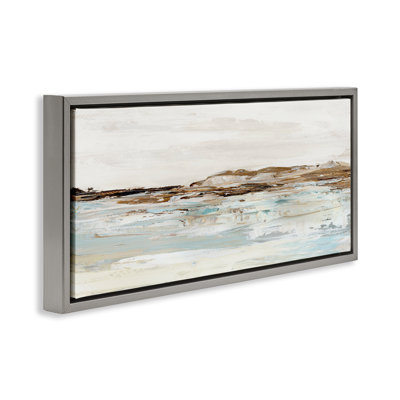Cadre flottant Whispers Of The Shore, design par Luna Mavis