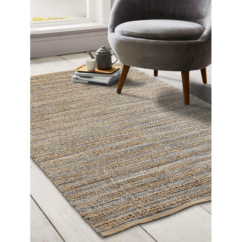 Bellicent  Striped Indoor Rug, Rectangle 4' x 6'