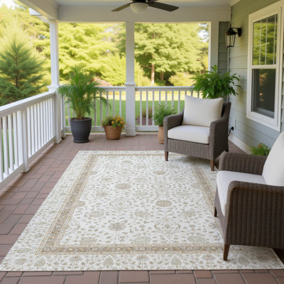 Tapis Chantille ACN3047 Global, lavable à la machine, intérieur/extérieur