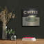 Art mural luxueux «Coffee Spot III» par James Wiens, 12 po x 12 po