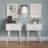 Eymi Velvet Upholstered Bed with 2 Nightstands-1631425414-1631425468