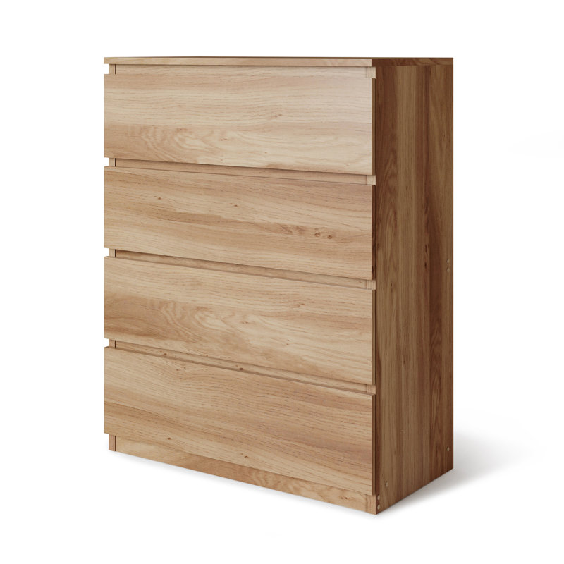 Baptistine 4 - Drawer Chest of Drawers, Oak