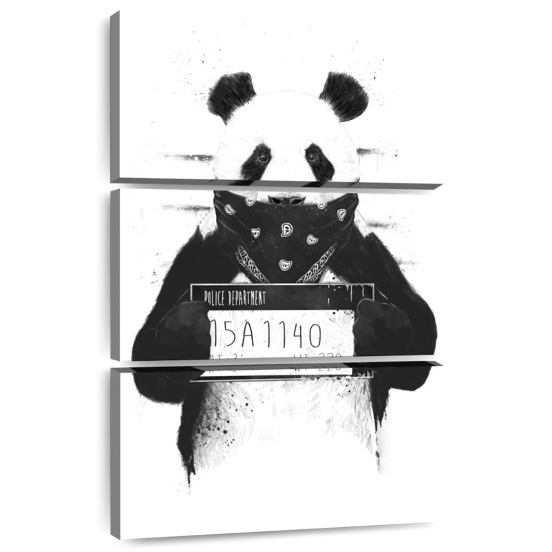 Brampt Bad Panda, H 32 po x l 20 po