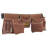 11-Pocket Brown Tool Apron With Webbing Belt