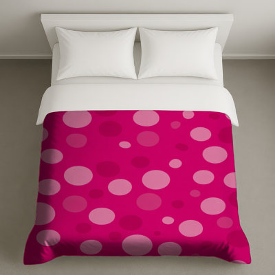 Housse de couette à pois moderne