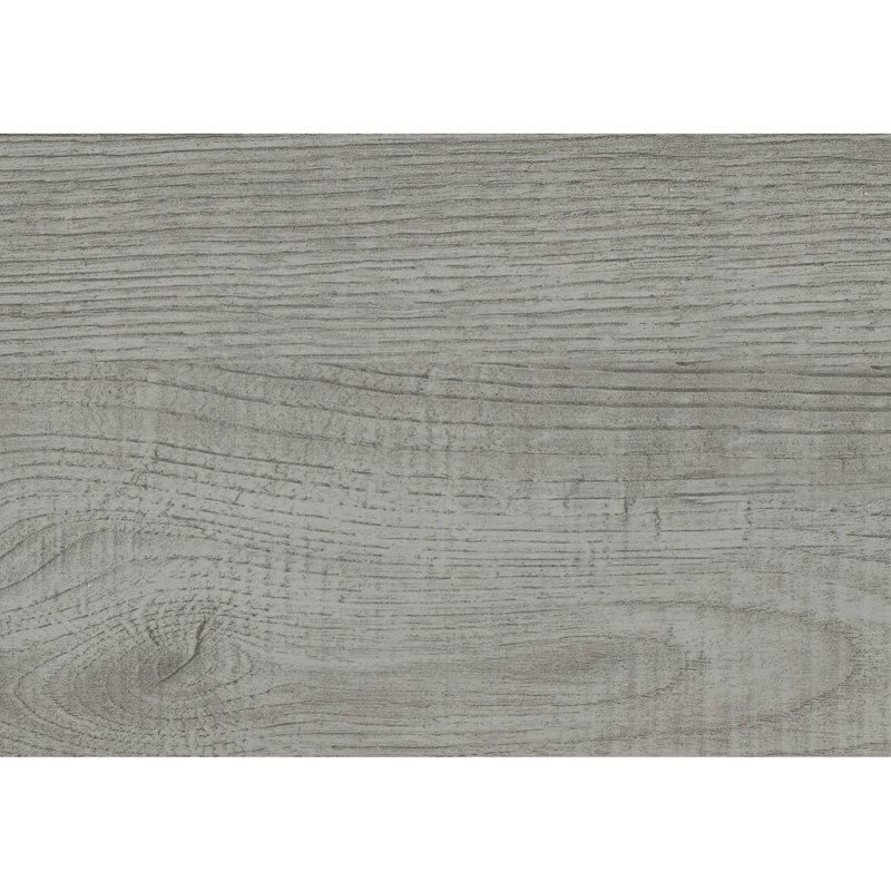 Table d'appoint de salon moderne avec stratifié gris et métal noir décoratif pour un look élégant