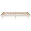 Base de lit plateforme flottante de conception moderne pour lit blanc délavé-121082942-121082940