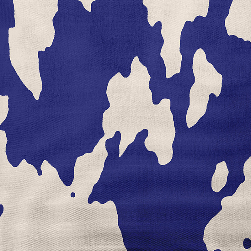 Coussin décoratif intérieur / extérieur Animal, Bleu indigo, 16 po x 16 po