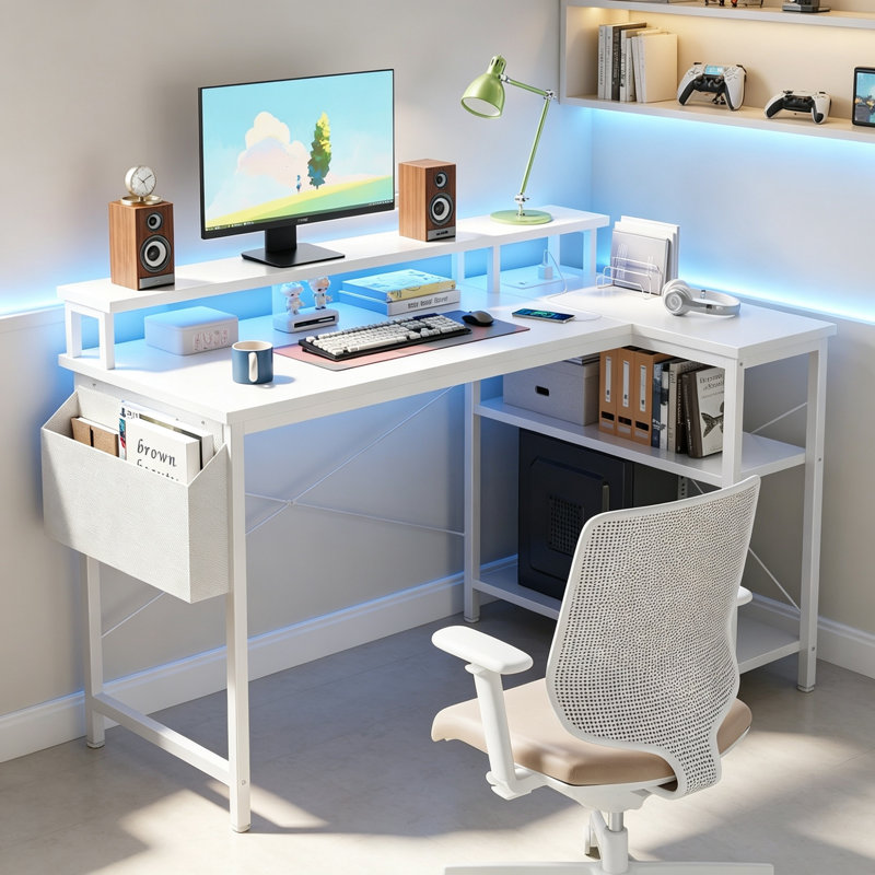 L-Shaped Computer Desk