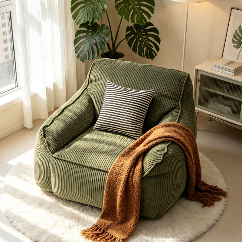 Fauteuil à billes Giant, Vert