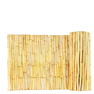 Natural Bamboo Fencing Decorative Privacy Screen No Dig Fence Panel by Backyard X-Scapes