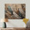 Sebbie - Décoration murale florale en bois
