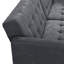 Lounge With Breathable Fabric And Style Gray Bed Adjustable Positions-706892891