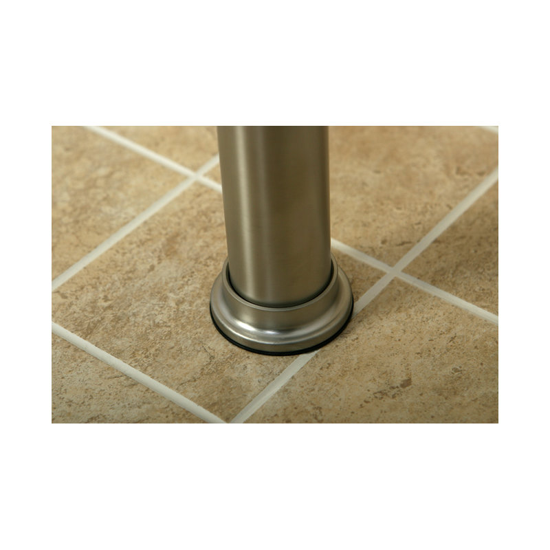 Duchess Metal Console Table Leg, Satin Nickel