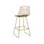Anjail Upholstered Counter Stool with Metal Frame-1395487707