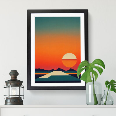 Sunset Minimalism Vol.3 - Picture Frame Print