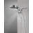 HydraChoice Hydrorain 5 Spray Dual Shower Head and Handheld Shower with H2Okinetic 2.5 GPM-1616985618
