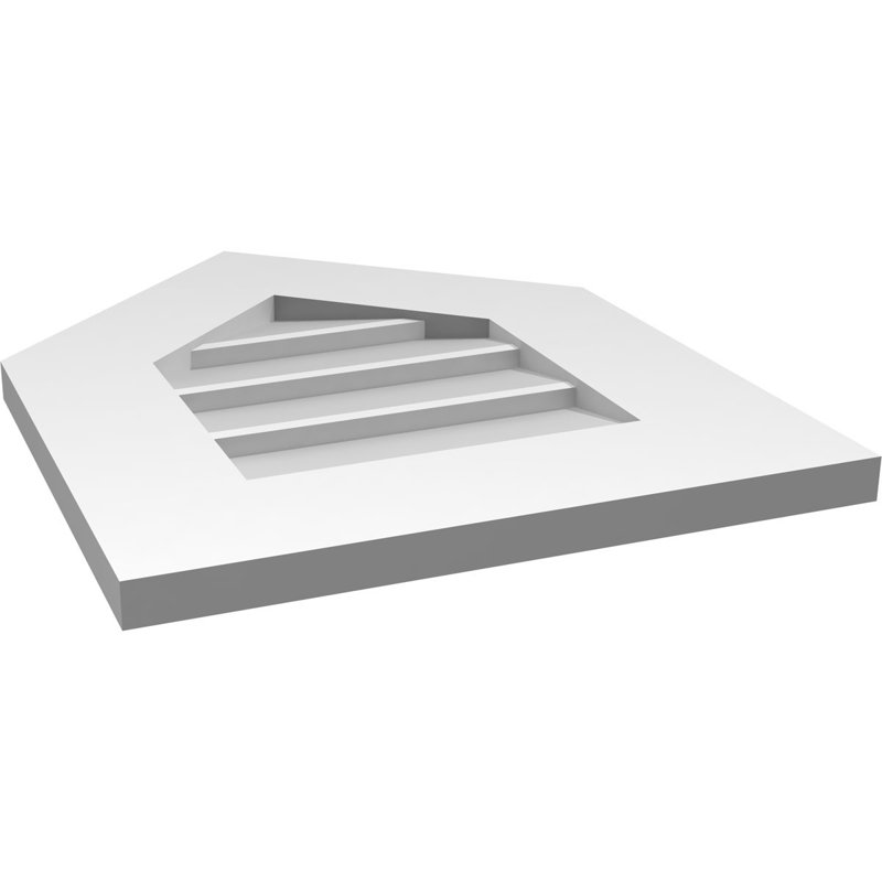 Ventilateur à pignon en uréthane non-fonctionnel Signature, H 20 po x l 16 po x P 1 po
