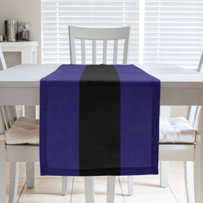Cleveland Football Stripes Table Runner
