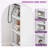 Ardeha 39" W 3-Tiers Wood Storage File Cabinet with 3 Drawers &3 Side Storage Shelve &Built-In Outlet-1125584190