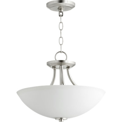 Luminaire suspendu bol 3 lumières unique Brophy