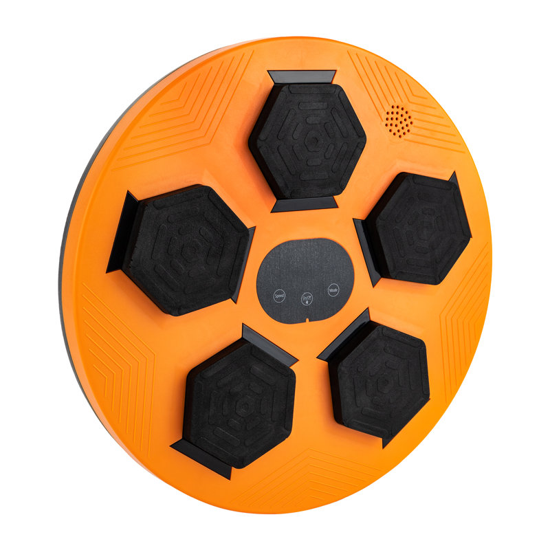 CNCEST 1 Player Wall Mount Music Boxing Target, Orange