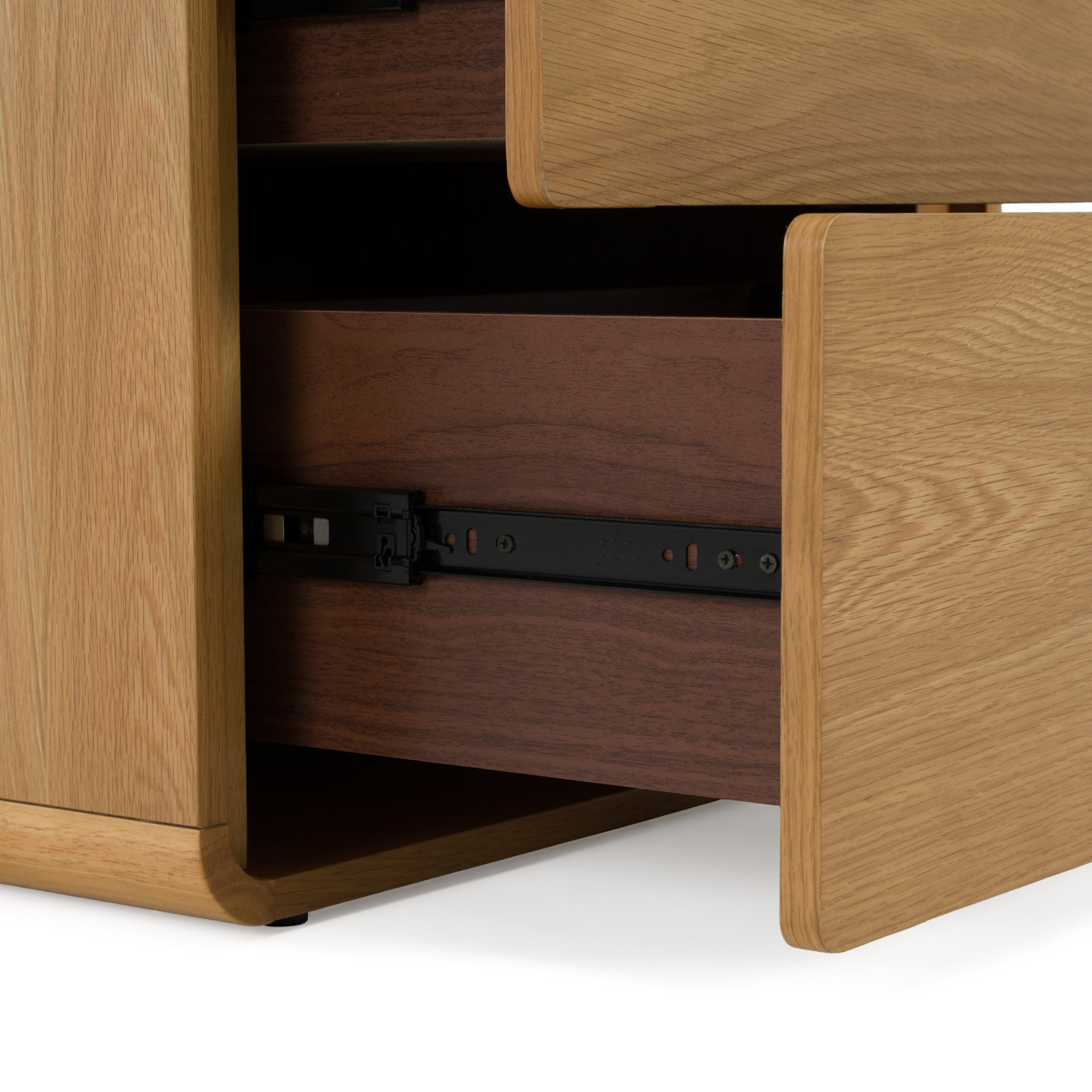 Berkeley 2 - Drawer Nightstand, Oak