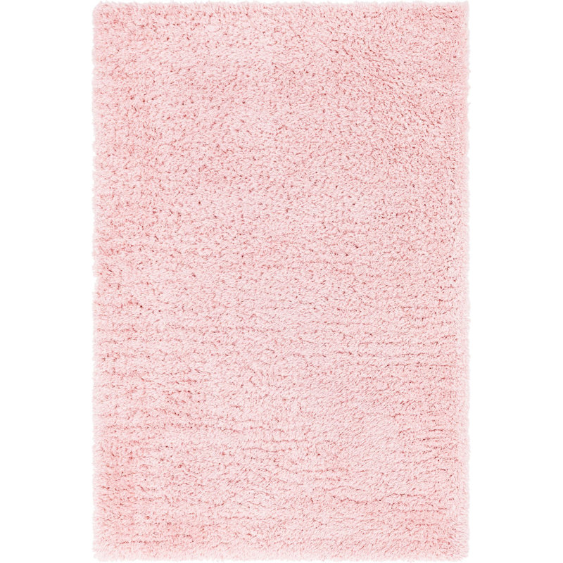 Hermina Light Pink Area Rug, Rectangle 6'1" x 9'