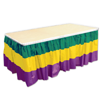 Finkelstein Mardi Gras Table Skirting