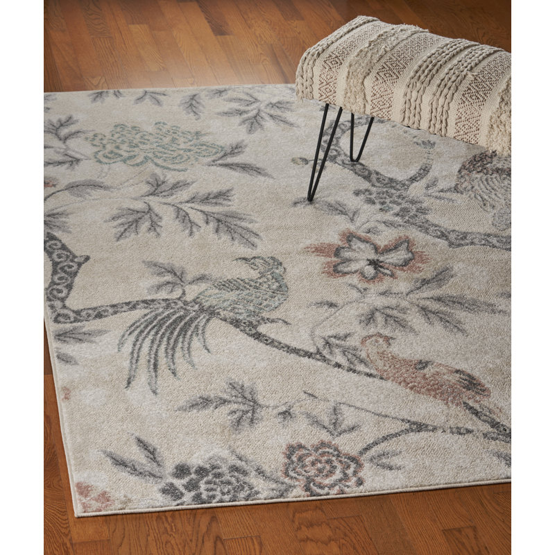 Donell Floral Indoor Rug, Rectangle 7'9" x 9'5"