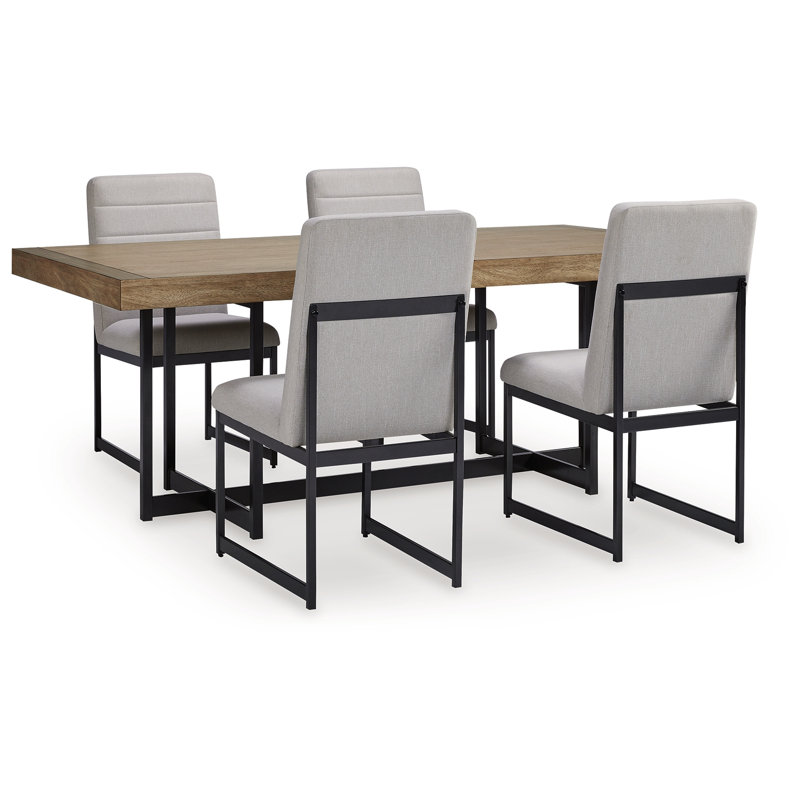 Table de salle à manger et 4 chaises Tomtyn