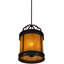 Luminaire suspendu tambour lanterne 4 lumières