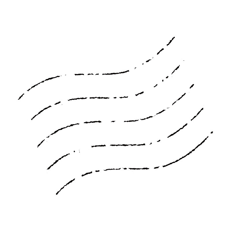 Hauck Postmark Stamp - Wrapped Canvas Print, 30cm H x 30cm W x 3.8cm D