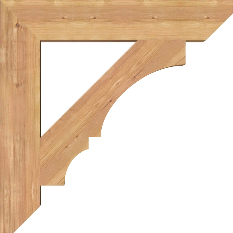 Support à lattes l 5 5 po x P 32 po x H 32 po, cèdre rouge de l'Ouest, H 32 po x l 5,5 po x P 32 po, Cèdre rouge, Lisse