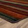 Josielyn Multi Color Modern Striped Area Rug
