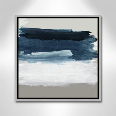 Nuances de mer et de ciel - reproduction carrée par Emma Peal