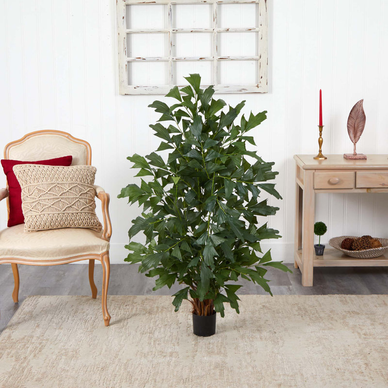 54'' Faux Palm Tree in Pot