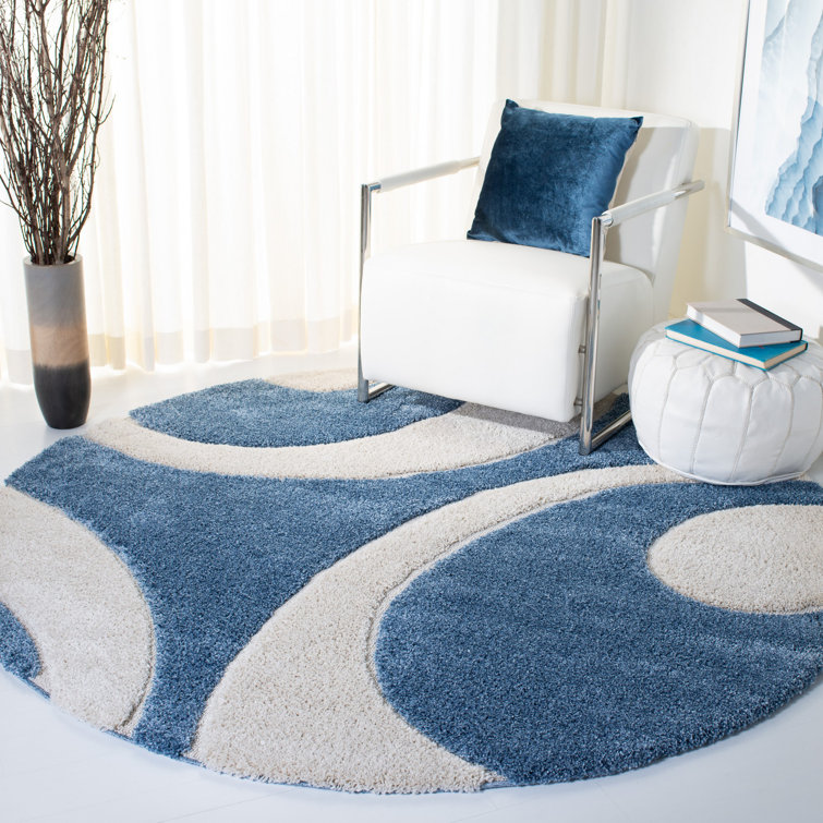 Kerio Shag Performance Abstract Rug