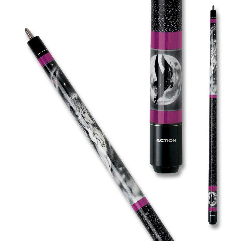 Action ADV07 Adventure Pool Cue Billiard Stick Billiards Cues, 21 oz.