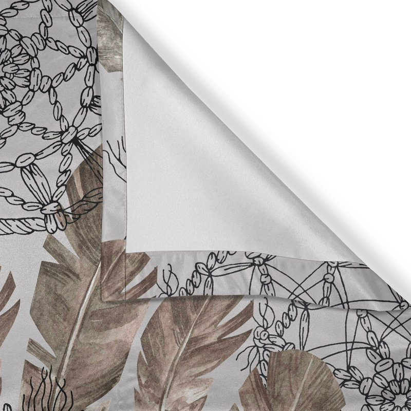 Semi Sheer Curtain Pair