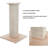 PetMaker  Sisal & Burlap Cat Scratching Post