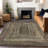 Machine Washable Indoor/Outdoor Xhevrie ACN1725 Brown Rug-1709581546