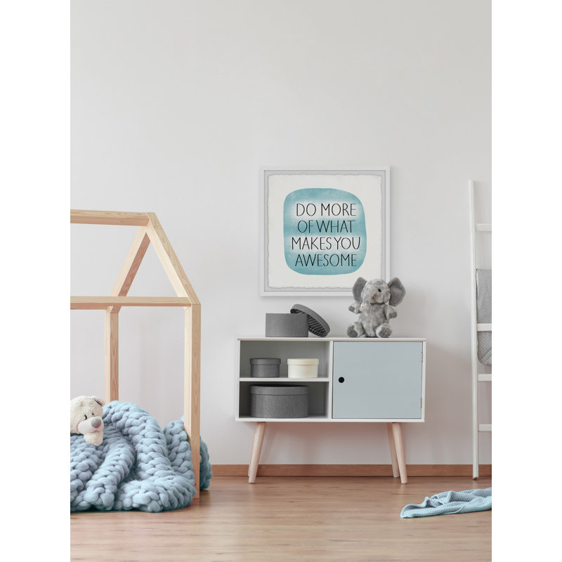 Kazafani Be Awesome - Single Picture Frame Print, 61cm H x 61cm W