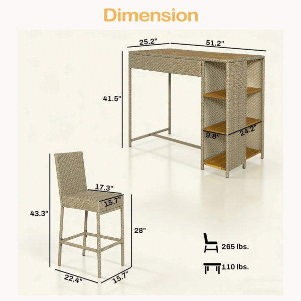 Dimensions du produit