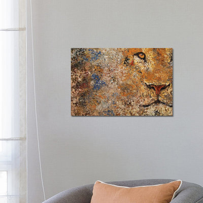 Barbary Lion by Michael Creese - Wrapped Canvas Painting