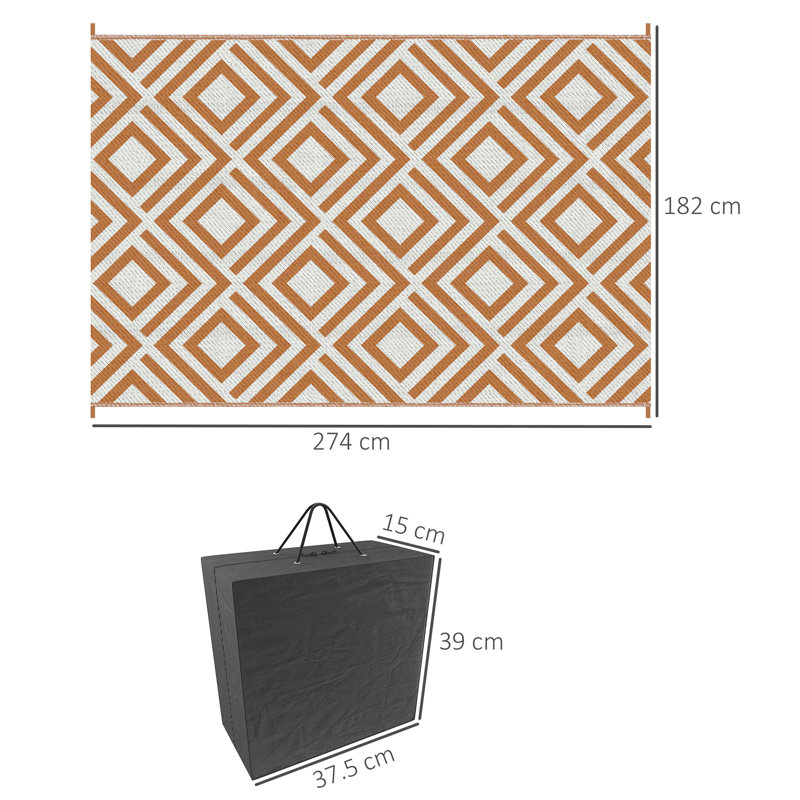 Geometric Machine Braided 182.00cm X 182.00cm Area Rug