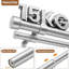Double Curtain Pole 80-218 Cm, 25Mm Extendable Curtain Poles For Eyelet Curtains-299475394